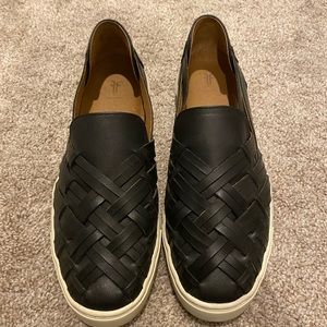 Frye Ivy Huarache leather sneaker slip on shoe